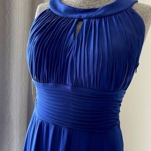 BEAUTIFUL "Sangria" Royal blue maxi party dress Sz 14